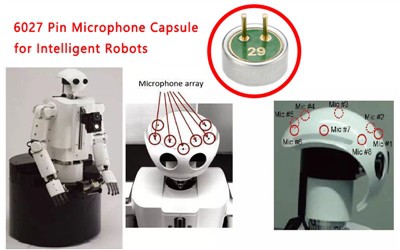 6027 Microphone Capsule for Smart Robots