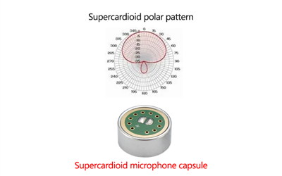 How Is a Supercardioid Microphone Capsule Designed